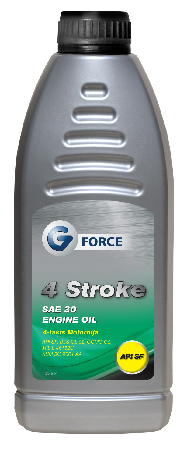 Engine Oils GForce GOD101 4Stroke SAE 30 Garden Engine Oil 1L