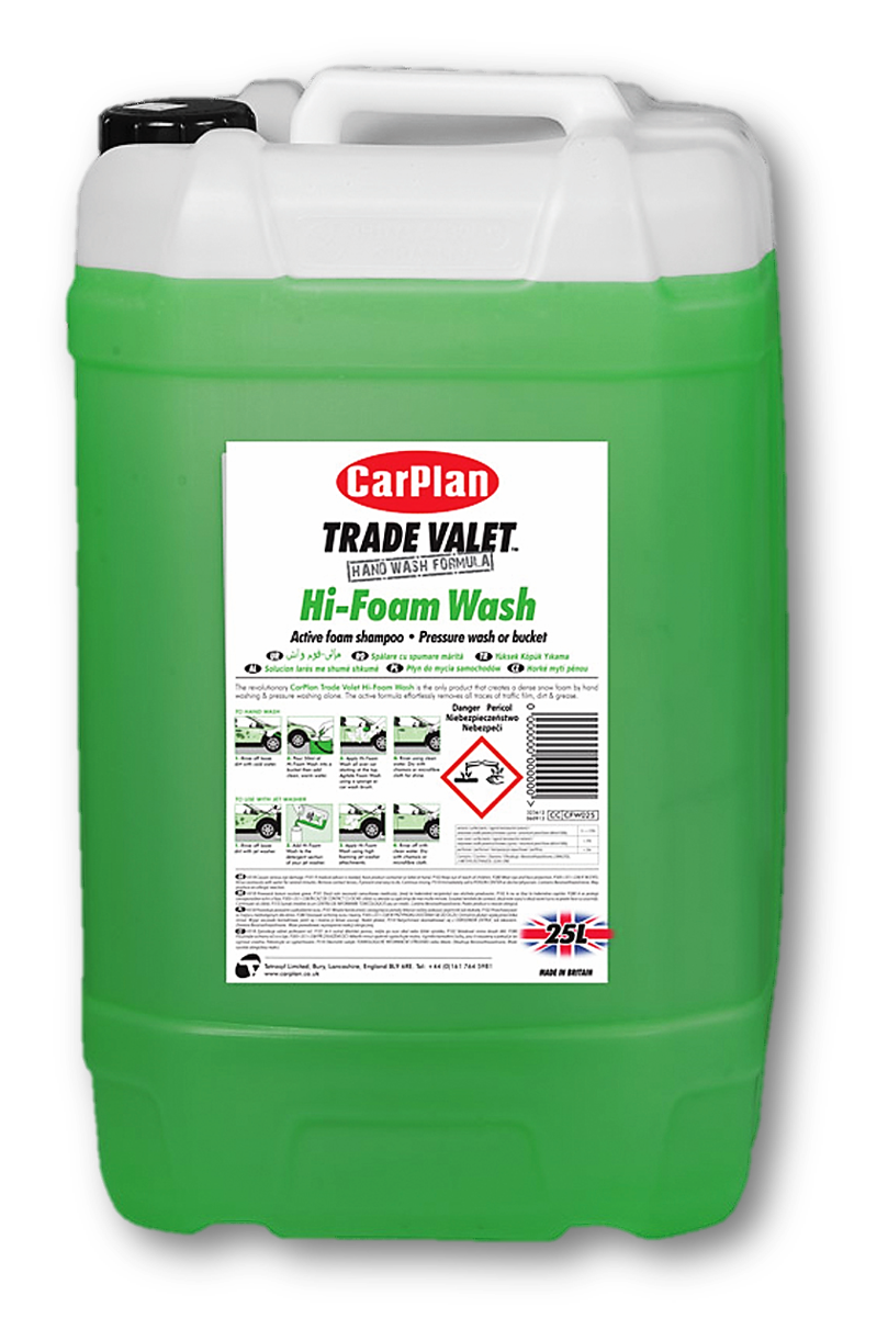 Professional Valeting CarPlan Trade Valet HiFoam Wash