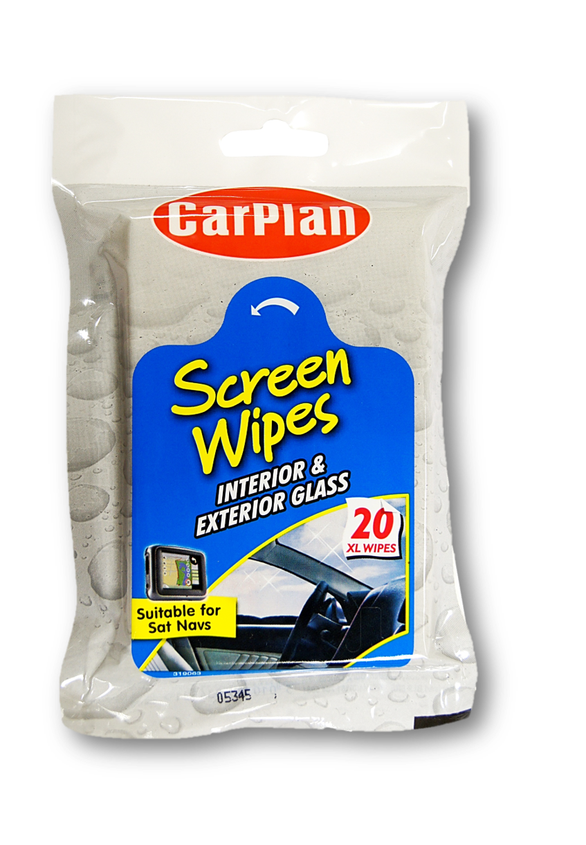 Wipes : CarPlan Screen Wipes