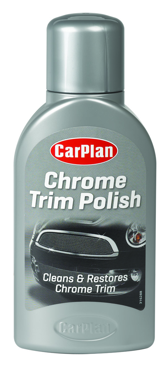 CarPlan Exterior Valeting CHROME TRIM POLISH 375ML