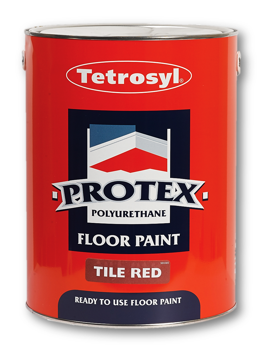 Ancillary Paints Tetrosyl Protex Floor Paint Tile Red