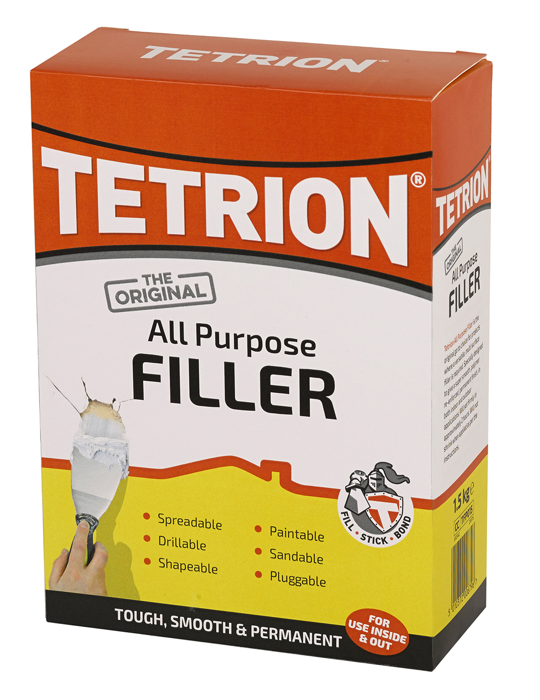 Fillers Tetrion All Purpose Filler Powder 1.5KG