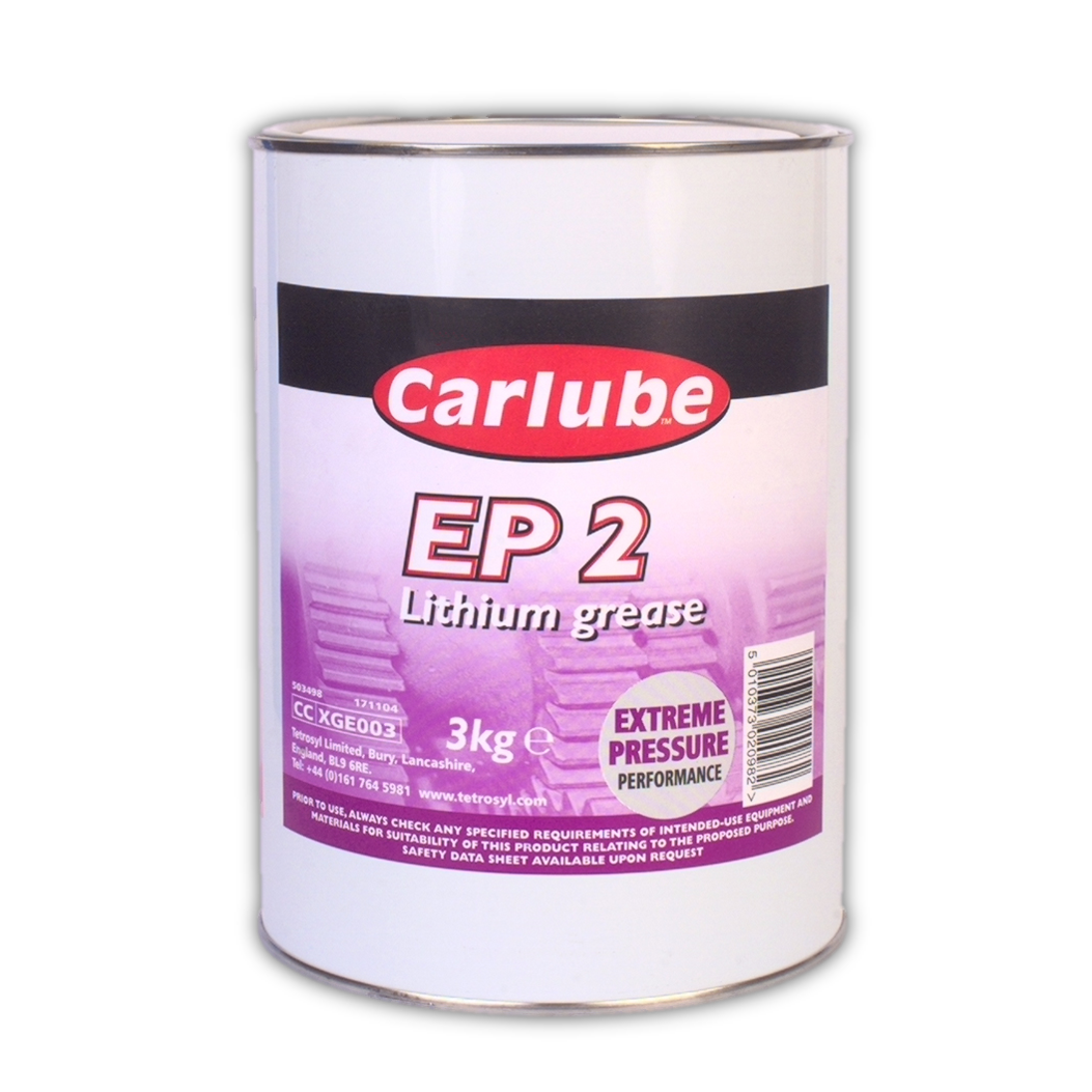 Greases Carlube Xge003 Ep2 Lithium Grease 3kg