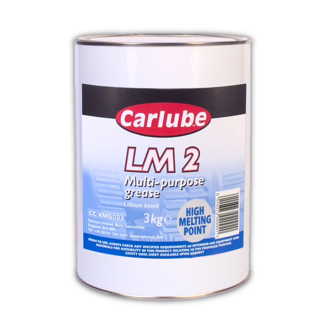 Greases Carlube XMG003 LM2 Lithium MultiPurpose Grease 3kg