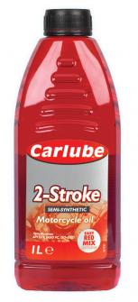 Carlube XSS010 2-Stroke Semi-Synthetic Motorcycle Oil 1L image