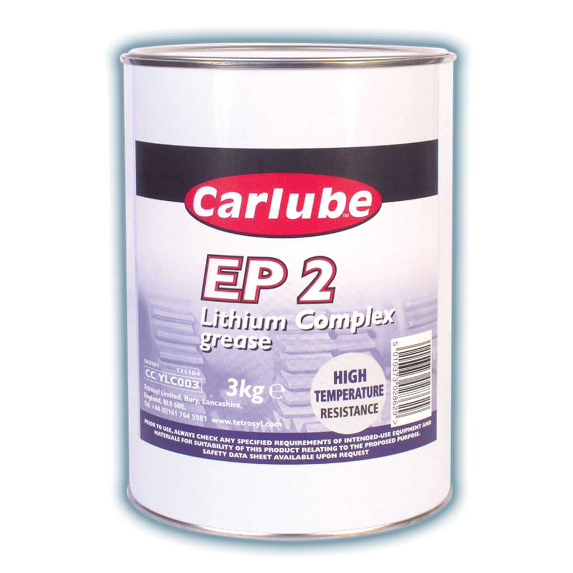 Greases Carlube YLC003 EP2 Lithium Complex Grease 3kg