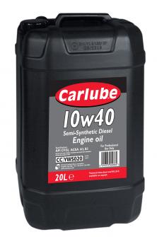 CARLUBE 10W40 DSL SEMI SYNTH 20LTR image