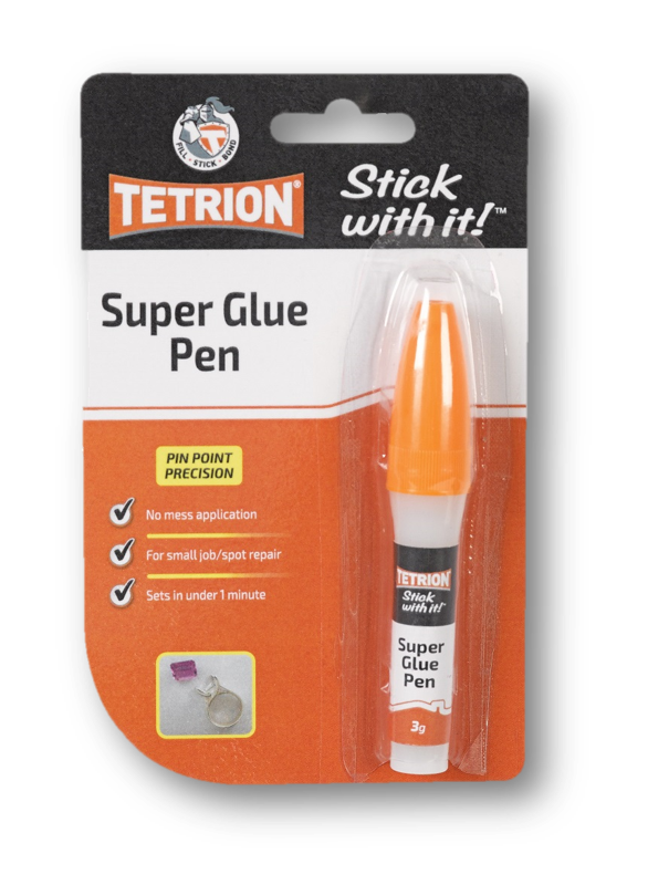Super Glues & Epoxies Tetrion Super Glue Pen 3G