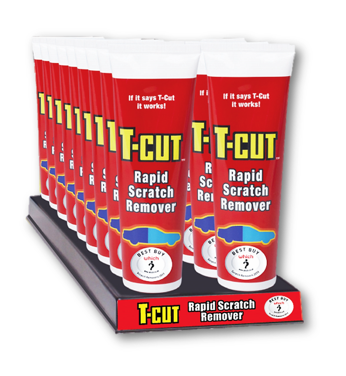 TCut TCut Rapid Scratch Remover Shelf Display