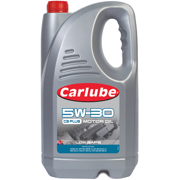 Low SAPS Engine Oils Carlube 5W30 C3 Plus 5LTR